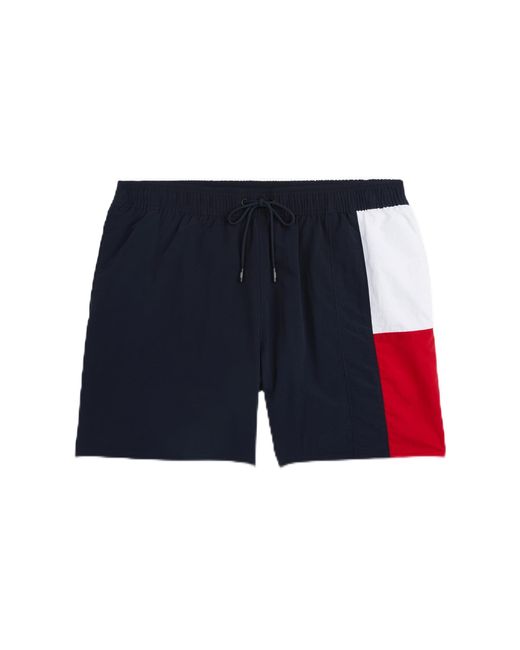 Tommy Hilfiger Zwembroek Voor in het Blue voor heren