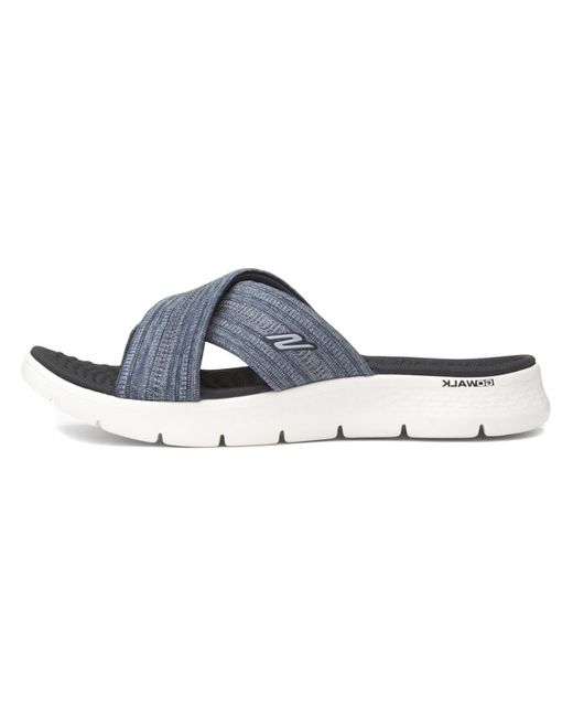 Skechers Blue Slide Sandal
