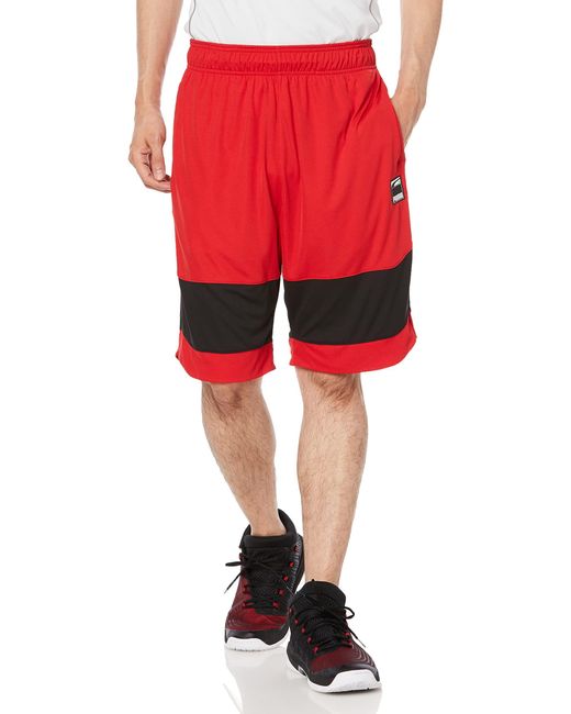 PUMA Ultimate Basketballshorts rot/schwarz in Red für Herren