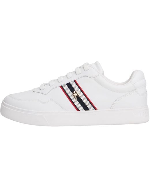 TH Webbing Cupsole Fw0Fw09001 Tommy Hilfiger de color Black