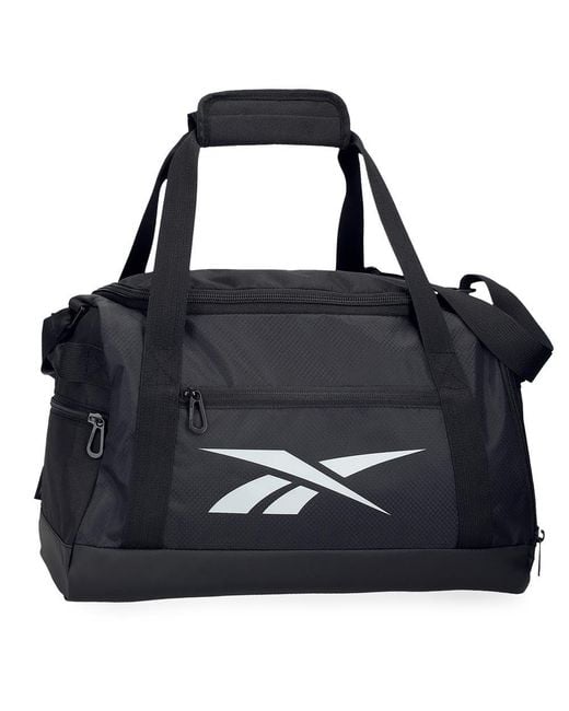 Reebok Wayland Polyester Travel Bag Black 40 X 25 X 20 Cm 20l By Joumma Bags for men