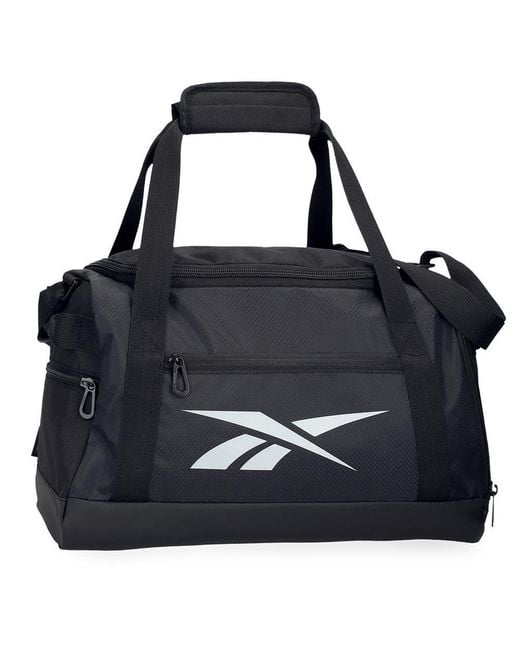 Reebok Wayland Polyester Travel Bag Black 40 X 25 X 20 Cm 20 L By Joumma Bags for men