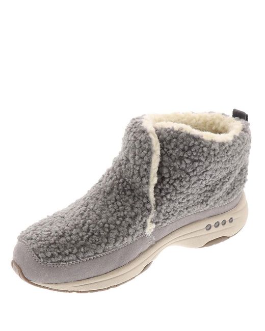 Easy Spirit Gray Trippin2 Ankle Boot