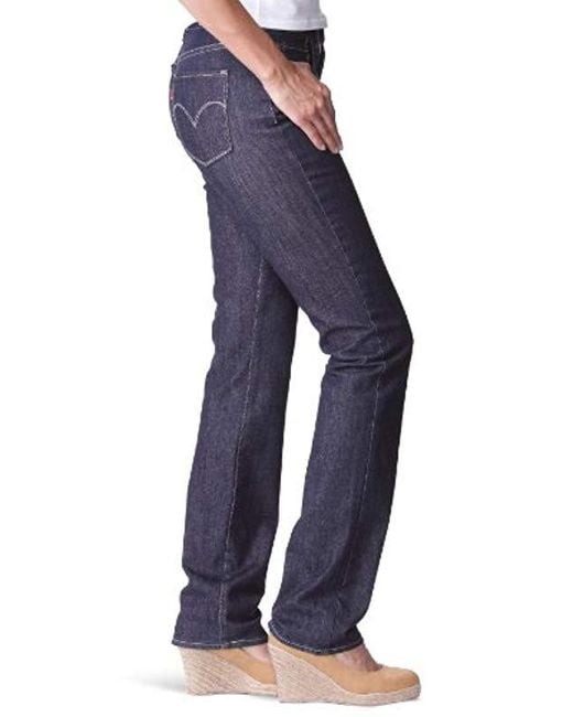 Levis denim curve straight leg hot sale