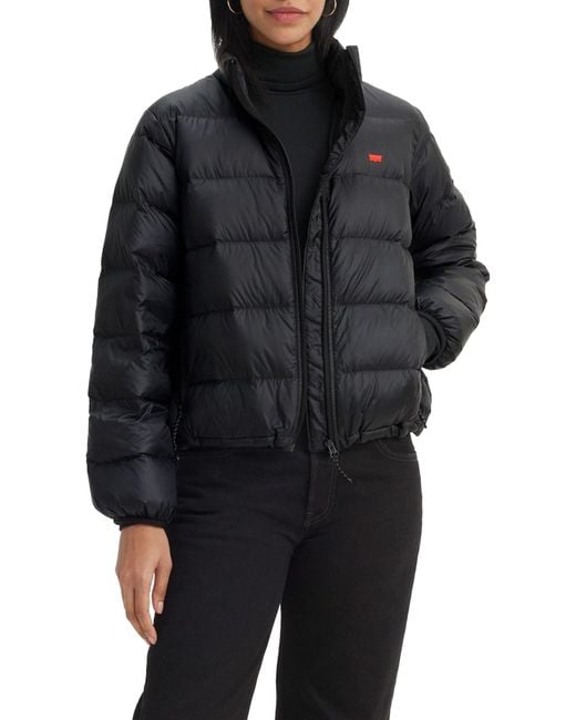 Levi's Black Wms Packable Down Jacket