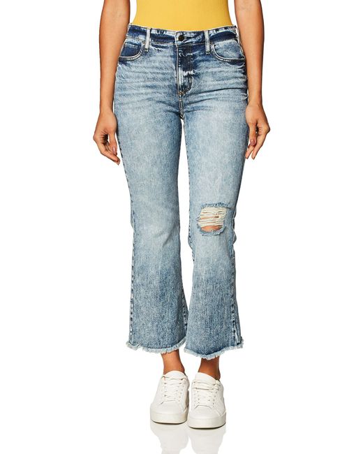 Guess Blue Factory Ayla Kick Flare Jeans