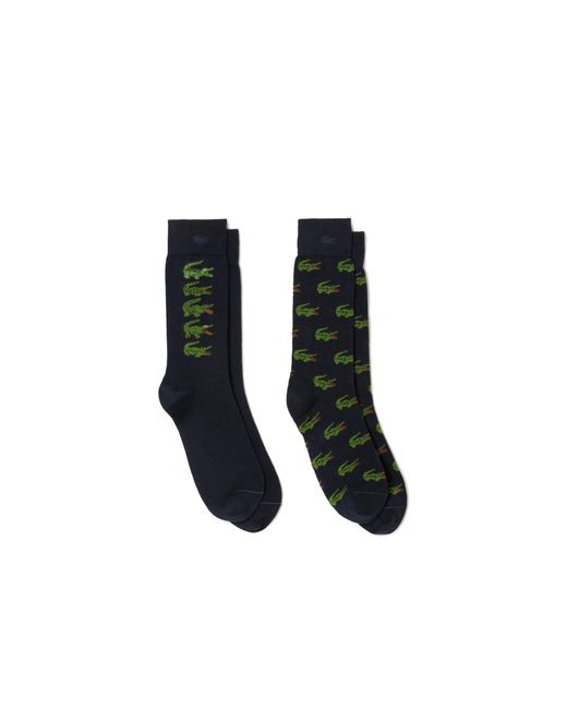 Lacoste Black Unisex Ra1513 Casual Socks