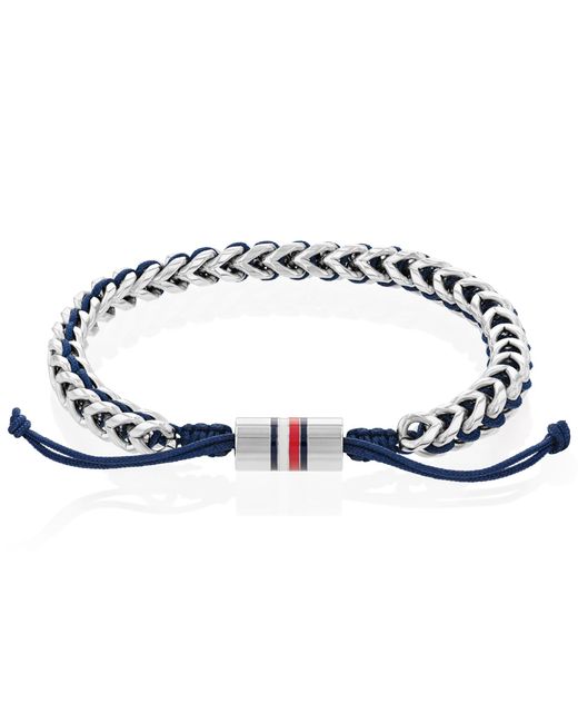 Tommy Hilfiger Jewelry Men's Rope Bracelet Navy Blue - 2790511 for men