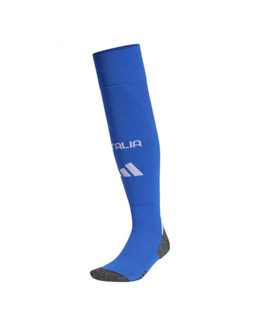 Adidas Figc H So Blue Football Knee Socks