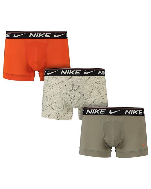 Nike Ultra Comfort Boxer 3 Units Xl in het Multicolor voor heren