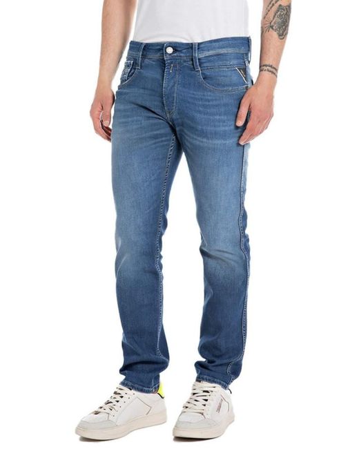 Replay Blue Jeans Anbass Slim-Fit Original