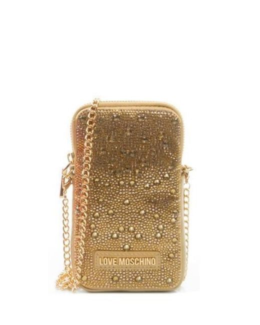 Love Moschino Natural Wallet With Coin Purse