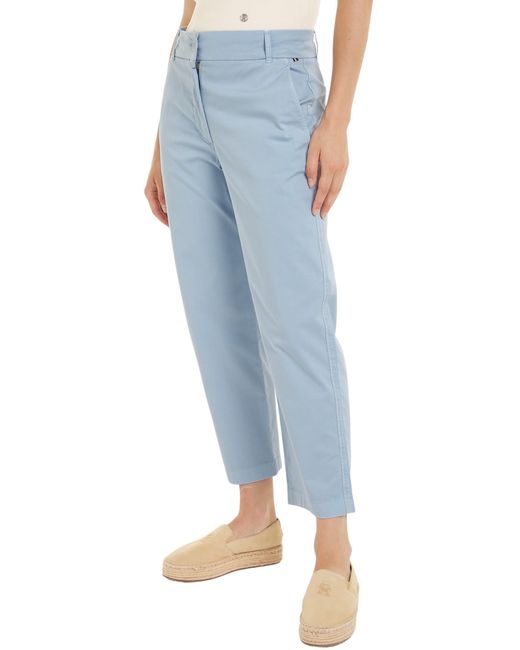 Pantalones Chino para Mujer Slim Fit Tommy Hilfiger de color Blue