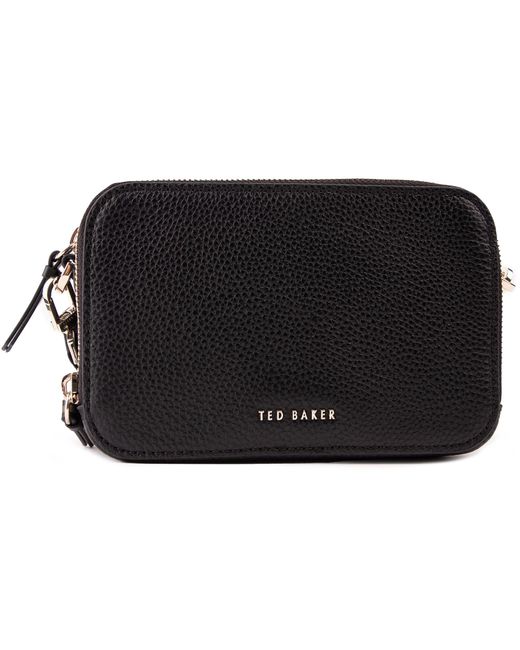TED BAKER Stunna Mini Webbing Crossbody Bag in Tan