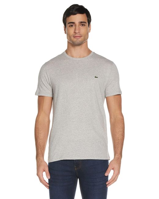 Lacoste Gray Th6709 T-shirt Blue for men