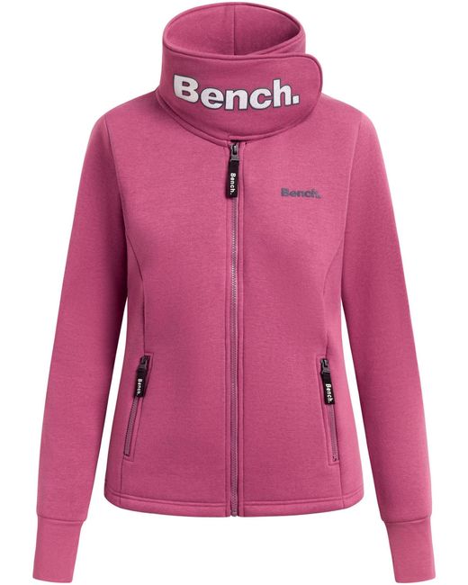 Bench Pink Sweatjacke Jacket