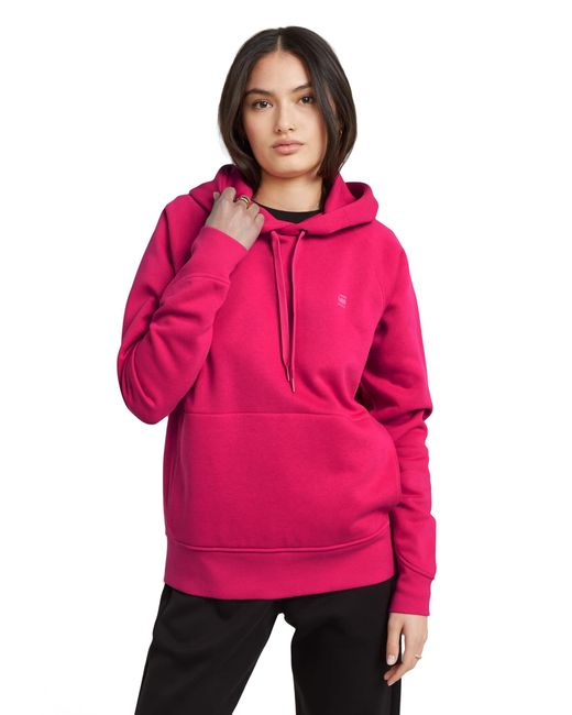 G-Star para Mujer Sudadera Premium Core 2.0 Hooded G-Star de color Pink