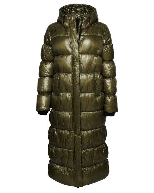 Superdry Winterjas Code Xpd Sport Longline Puffer in het Green