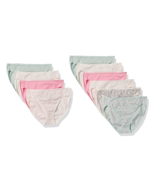 Amazon Essentials Cotton High Leg Brief Knickers Lyst UK