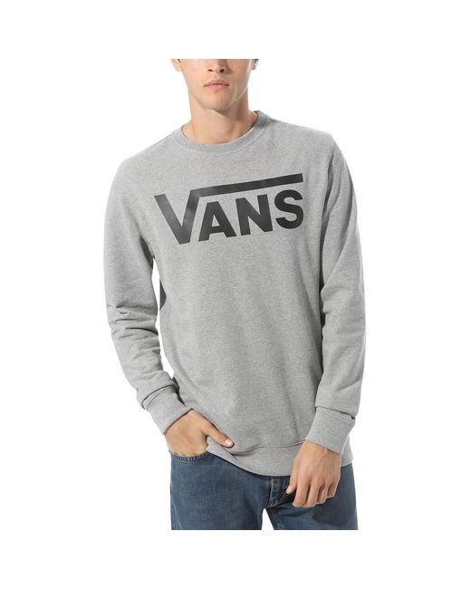 grey vans jumper
