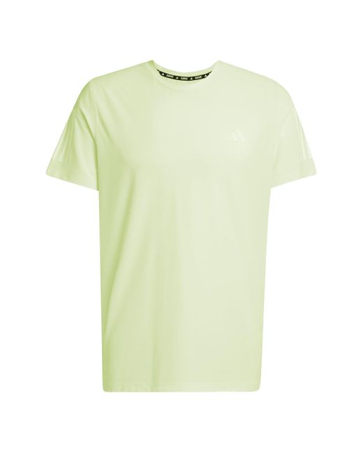 Adidas Own The Run Tee in het Green voor heren