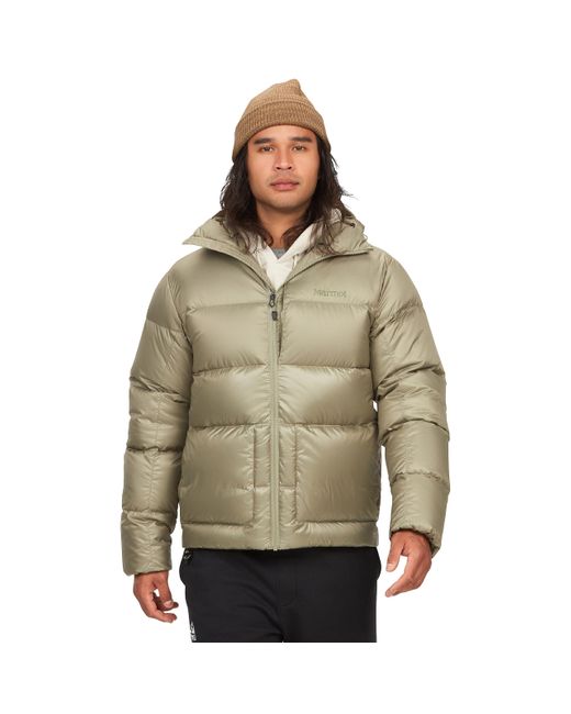Marmot Green 's Guides Hoody Jacket | Down-insulated for men