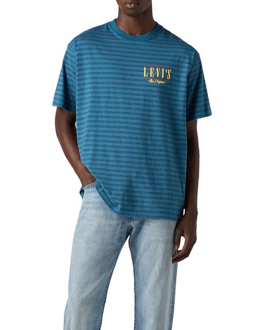 Vintage FIT Graphic tee Camiseta Levi's de hombre de color Blue
