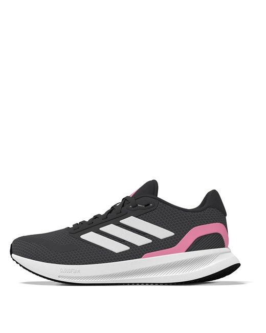 Adidas Blue S Runfalcon 5 Trainers Navy/pink/gum 6.5