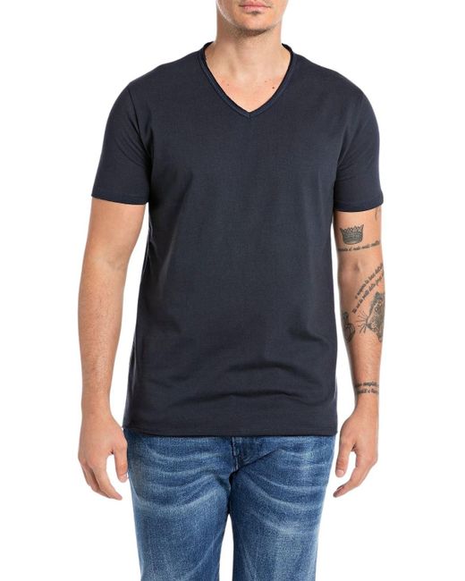 M3591a T-Shirt Replay en coloris Black