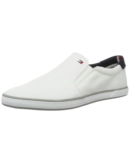 Tommy Hilfiger Black Iconic Slip On Low-top Sneakers for men