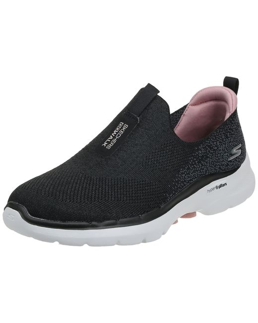 Skechers Black Go Walk 6 Glimmering Sneaker