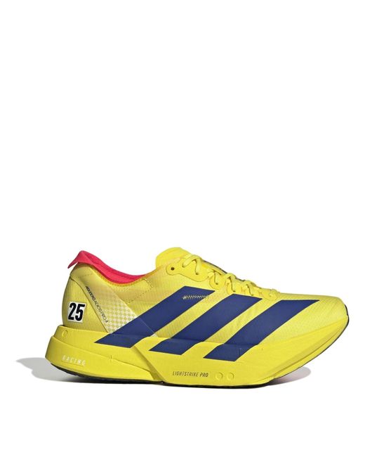 Adidas Yellow Adizero Adios Pro 4 Shoes S Road Running Sulfur 8 Uk for men