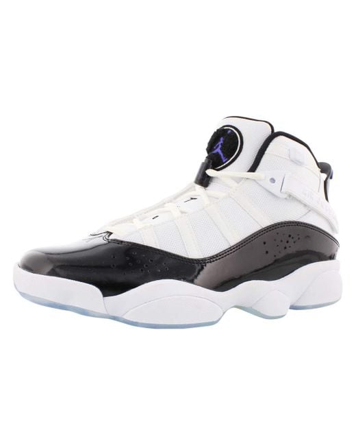 Jordan s 6 Rings White Black Dark Concord Size 9 Nike pour homme