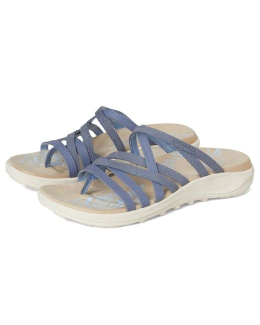 Merrell Blue Harbor Post Sandals, Leather