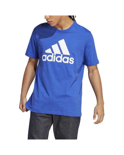 Adidas Blue Badge Of Sport Short Sleeve Tee for men