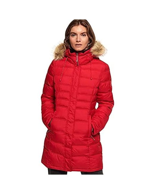 superdry red jacket
