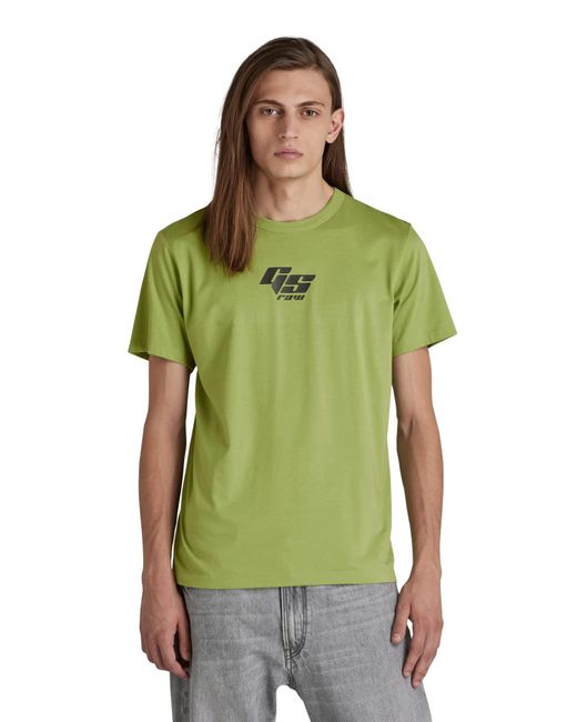 G-Star RAW Sports gr r t T-Shirt in Grün für Herren | Lyst DE