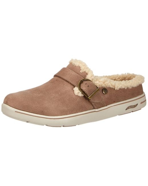Skechers Arch Fit Lounge Slipper in Taupe (Brown) Save 44 Lyst