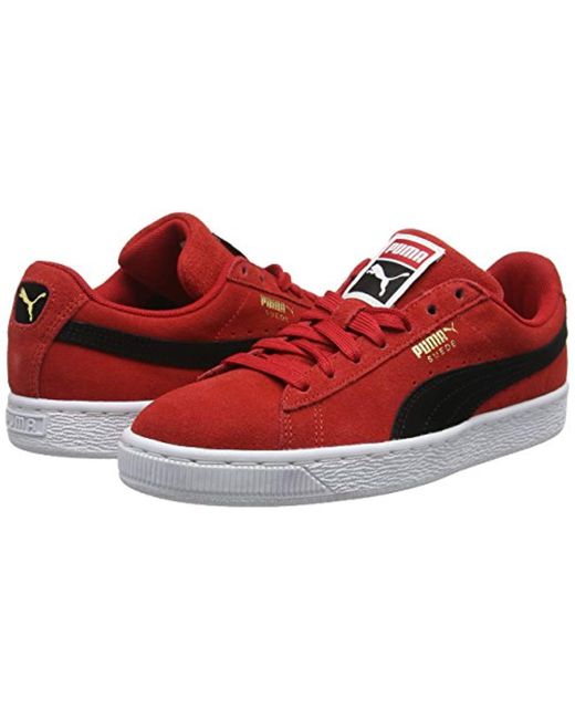 puma suede rojo puma suede rojo