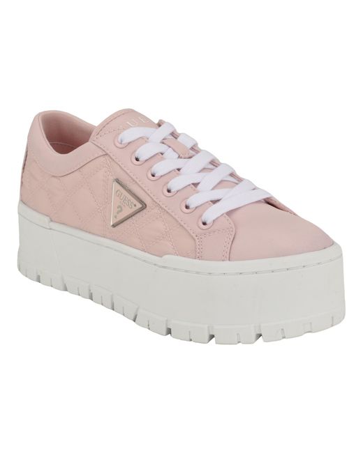 Guess Tesie Sneaker Voor in het Pink