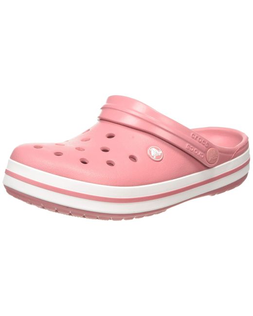 blossom white crocs