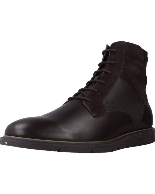 Geox U Uvet E Classic Boots in Black for Men | Lyst UK