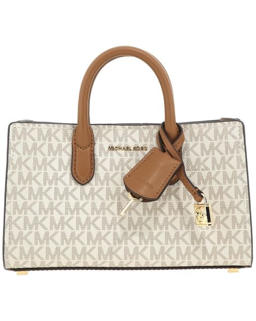32F4GETC0B-149 XS EW XBODY VANILLA/ACRN Size One Size Michael Kors de color Metallic