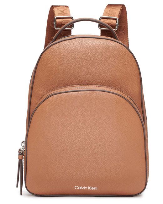 Calvin Klein Brown Estelle Novelty-backpack