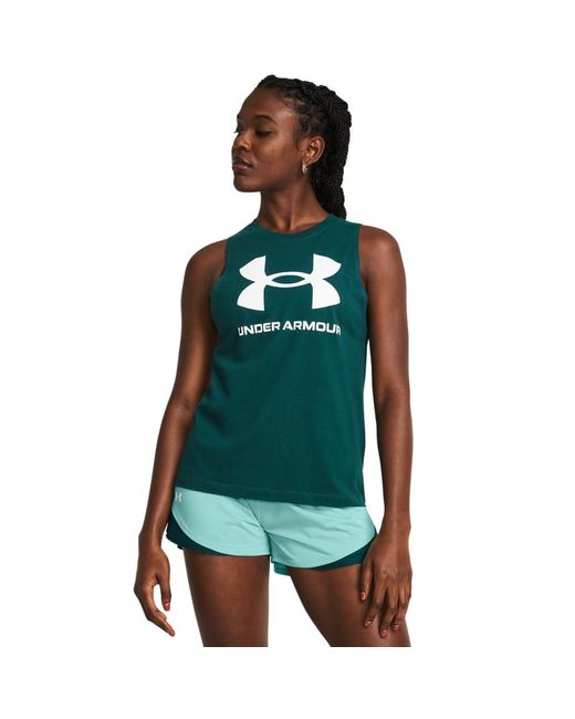 Under Armour Green Rival Tank
