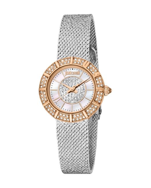 Esprit Gray Analog Quartz Watch With Stainless Steel Strap Jc1l253m0105