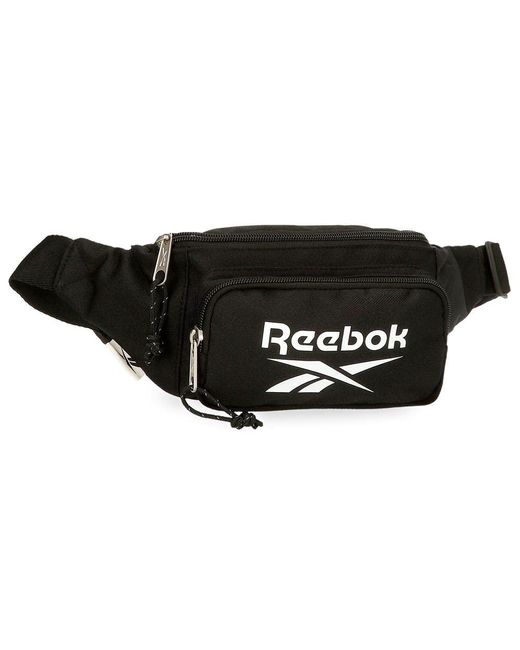 Reebok Boston Fanny Pack With Pocket Black 35x13x5 Cms Polyester for men
