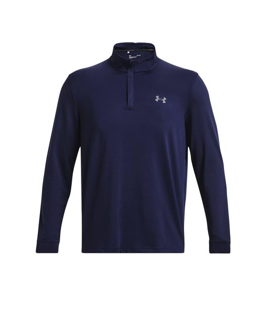 Under Armour Blue S Play Off Zip Top Academy Xxl for men