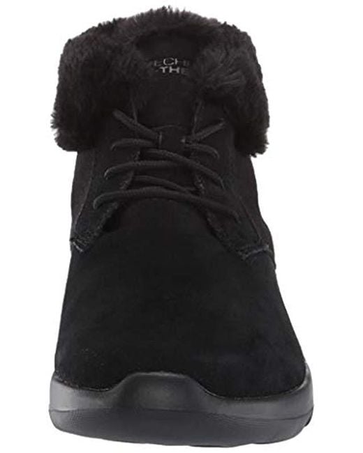 Skechers On The Go Joy Lush Chukka Boot In Black Lyst