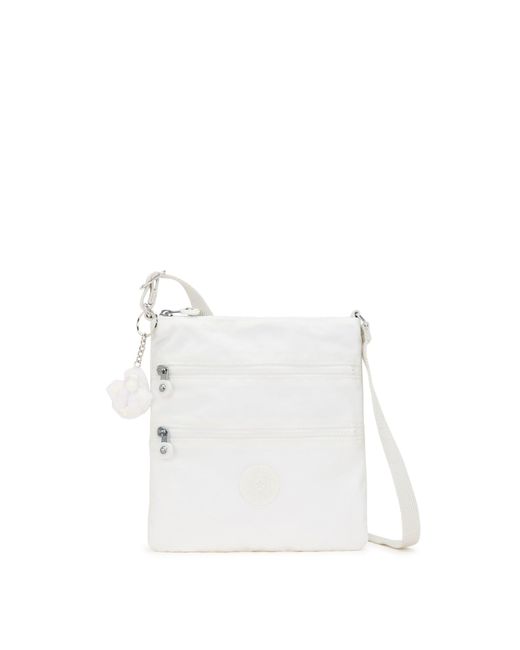 Kipling White Keiko Crossbody Bags